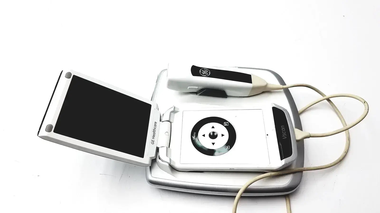 GE Vscan With Dual Probe Handheld Ultrasound System with Docking Station Untest