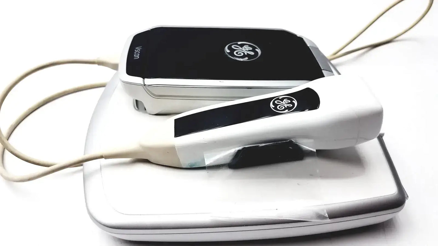 GE Vscan With Dual Probe Handheld Ultrasound System with Docking Station Untest