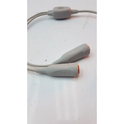 GE Vyaire 2016998-001 Temperature Cable - Dual Probe for 400 Series