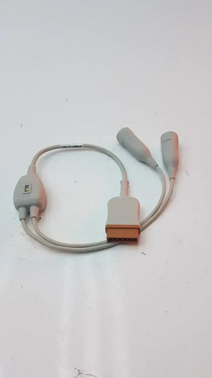 GE Vyaire 2016998-001 Temperature Cable - Dual Probe for 400 Series