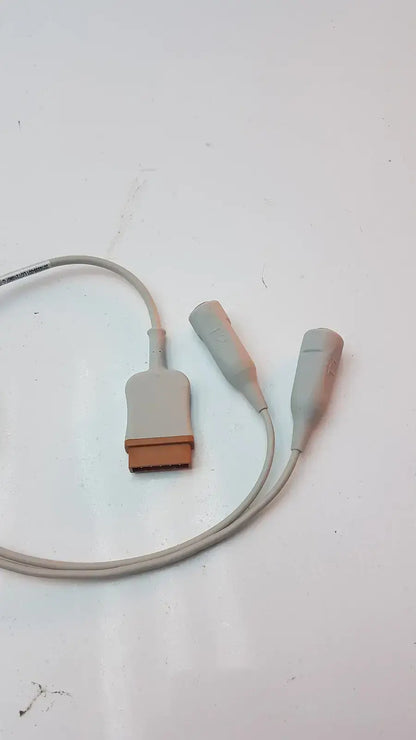 GE Vyaire 2016998-001 Temperature Cable - Dual Probe for 400 Series