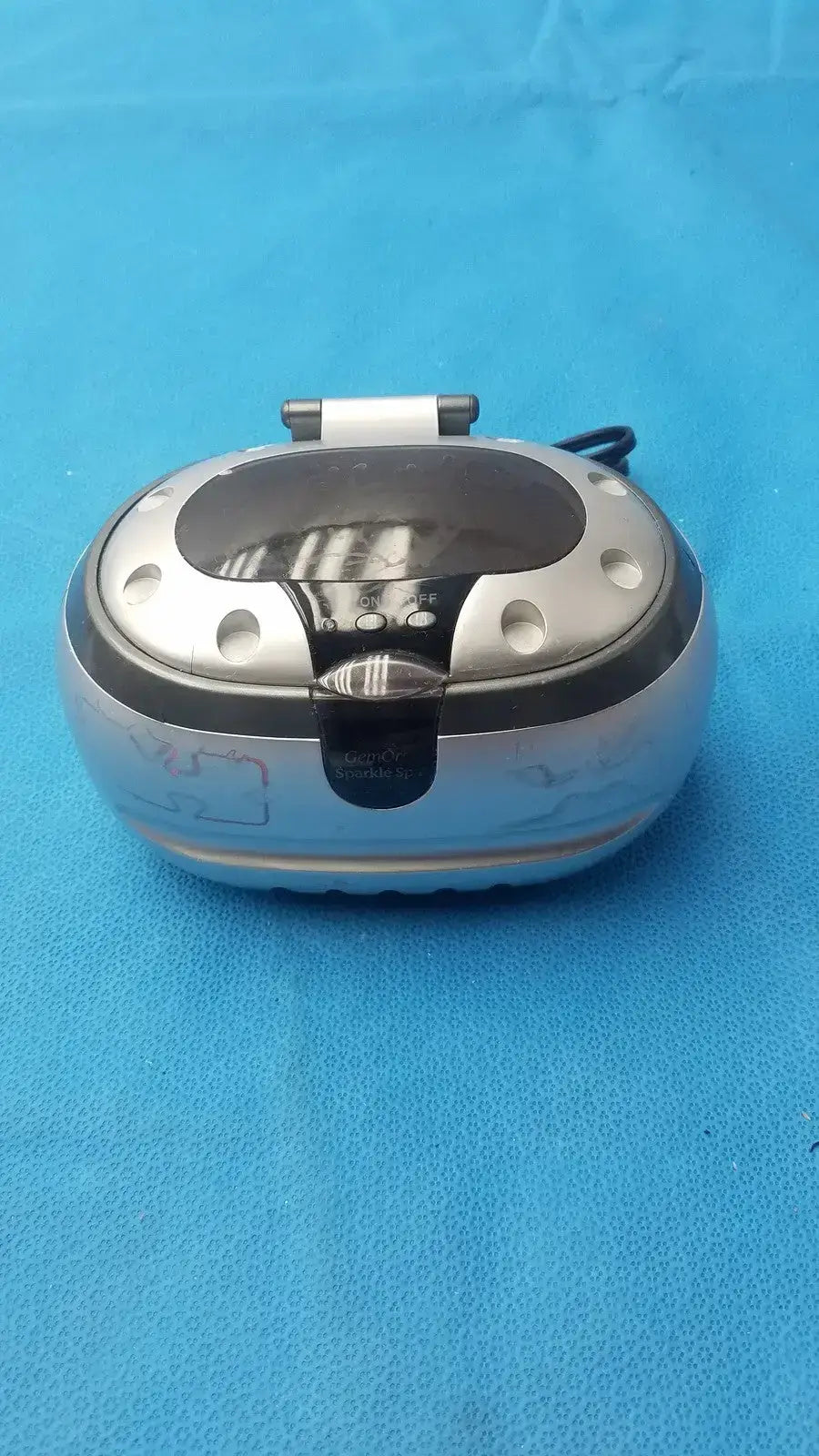 Gemoro Sparkle Spa Model SS-1780 Ultrasonic Jewelry Cleaner