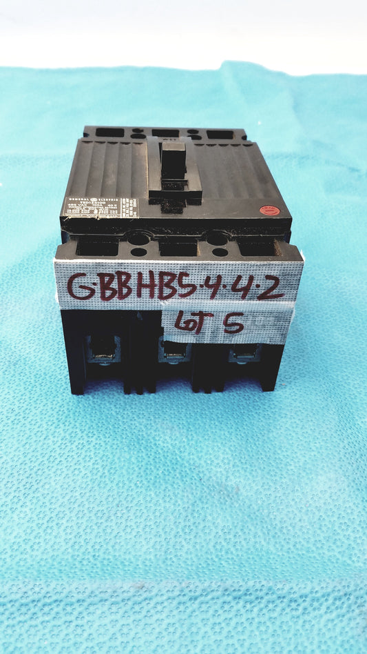 General Electric TED134100 Molded Case Circuit Breaker - Lot of 5