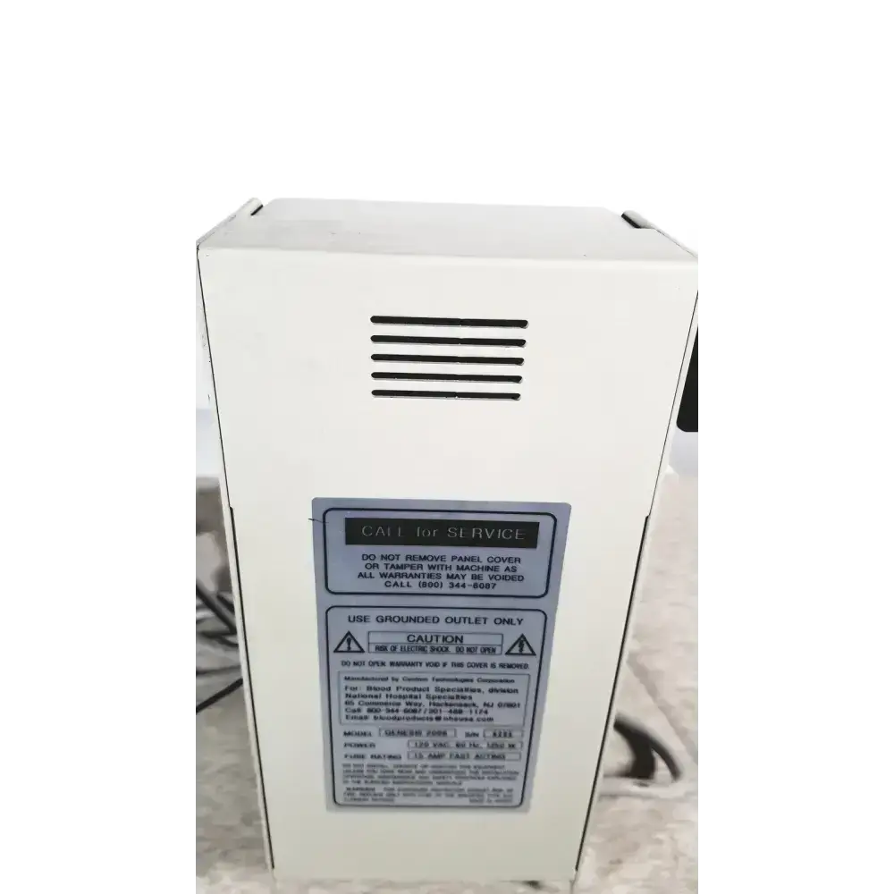 Genesis 2006 Plasma Thawing Water Bath System
