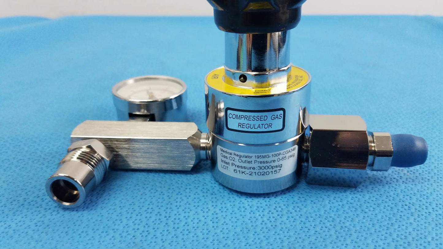 Gentec Medical Air Compressed Gas Regulator 3000Psig