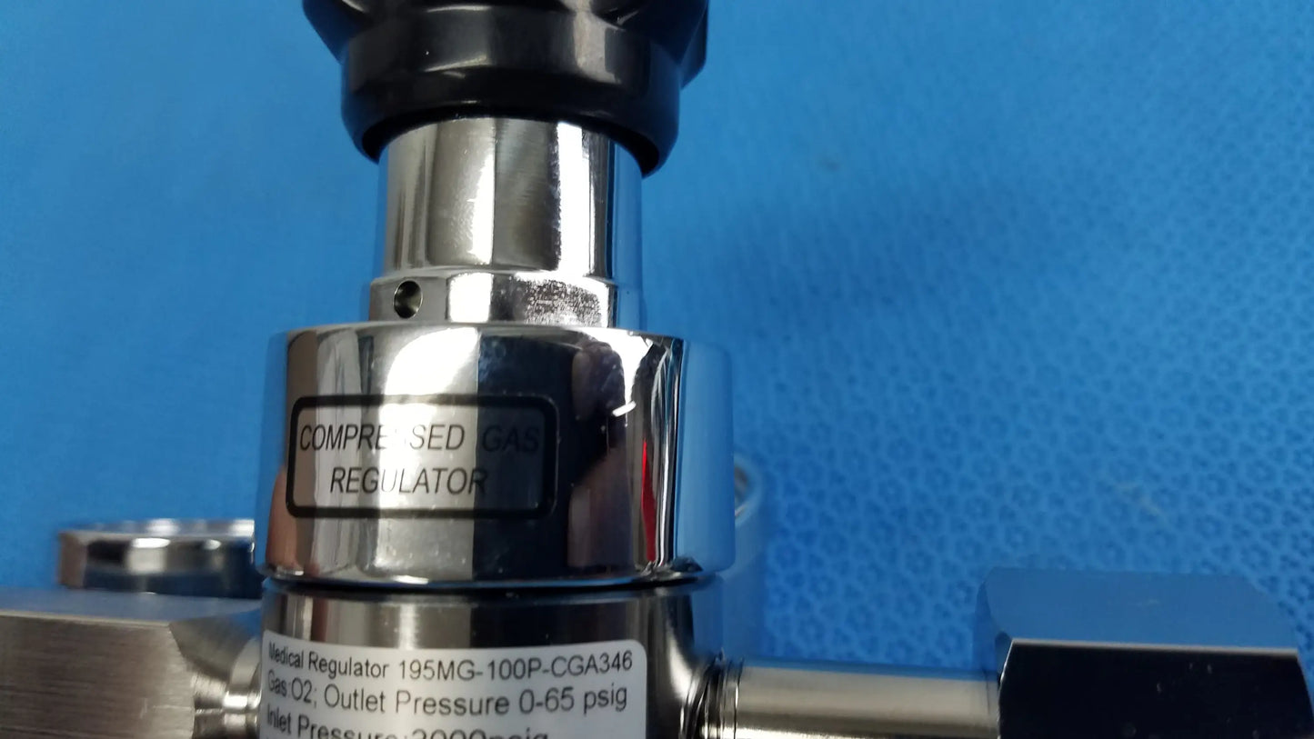 Gentec Medical Air Compressed Gas Regulator 3000Psig