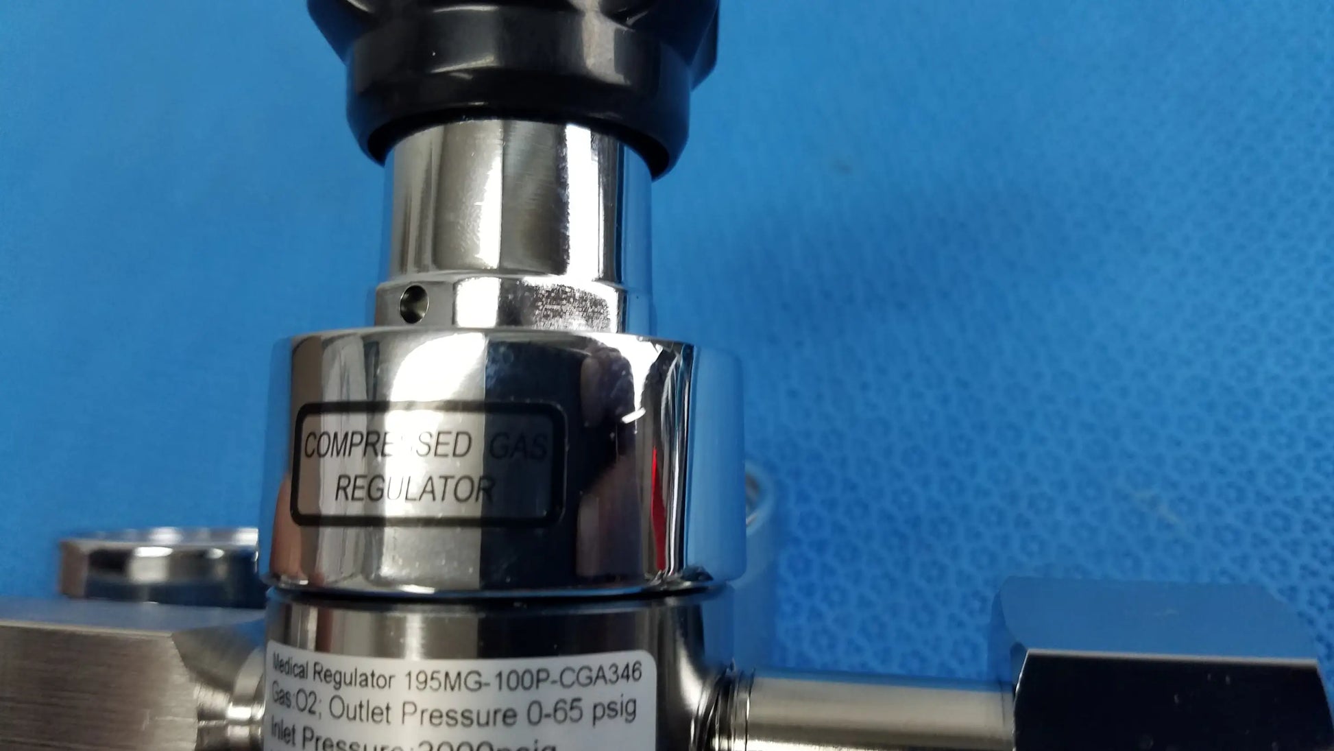 Gentec Medical Air Compressed Gas Regulator 3000Psig