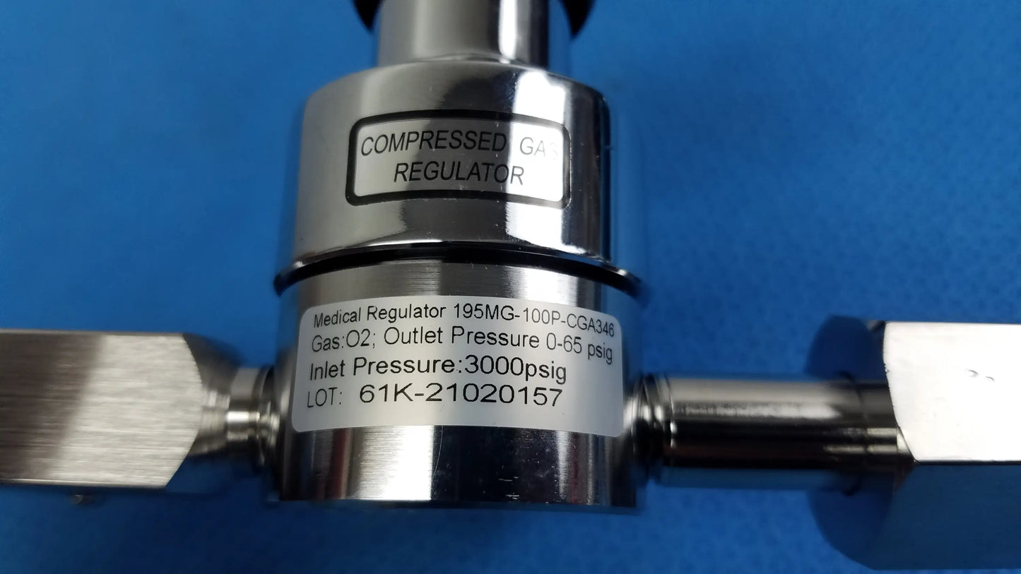 Gentec Medical Air Compressed Gas Regulator 3000Psig