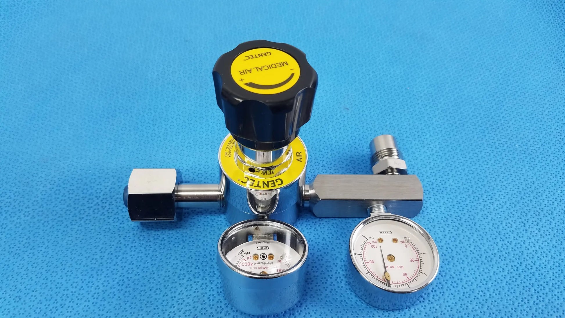 Gentec Medical Air Compressed Gas Regulator 3000Psig