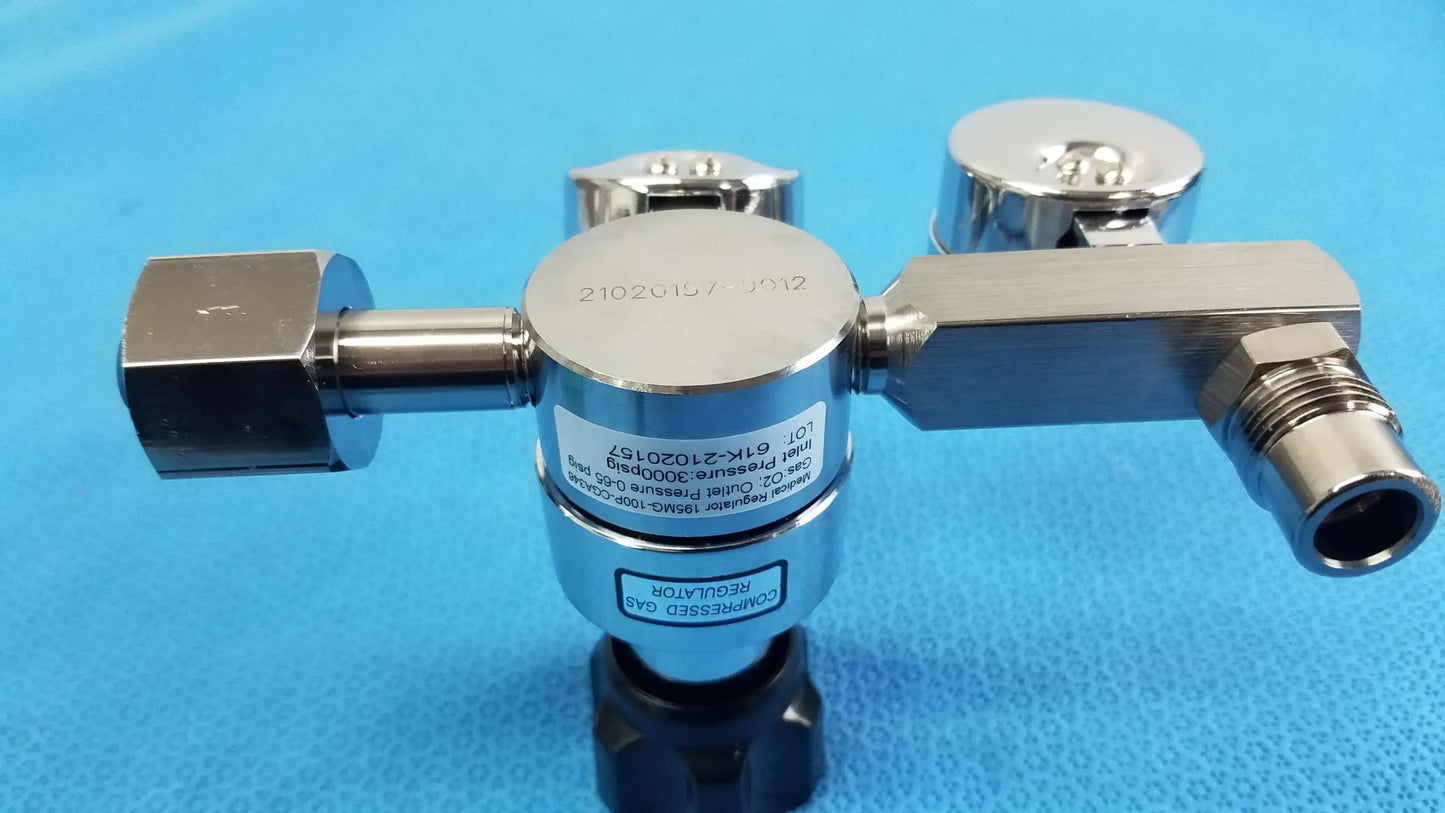 Gentec Medical Air Compressed Gas Regulator 3000Psig