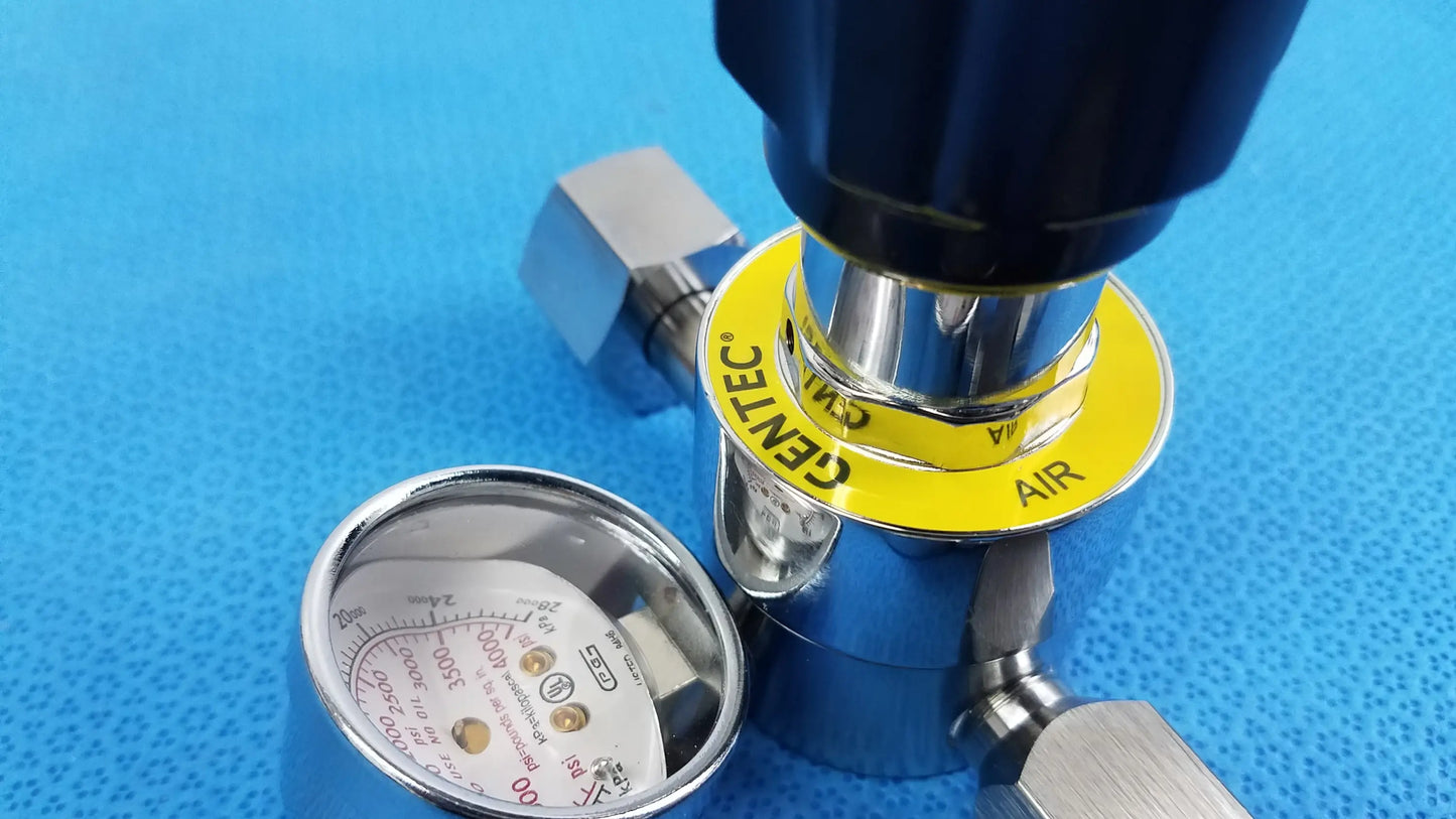 Gentec Medical Air Compressed Gas Regulator 3000Psig