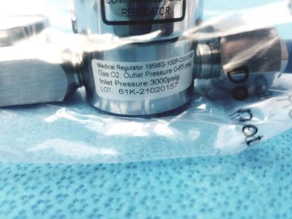 Gentec Medical Compressed Gas Regulator 3000 PSI