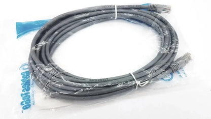 Genuine cables togo cat5e molded grey ethernet cable 14 feet with rj45 connectors in clear plastic packaging