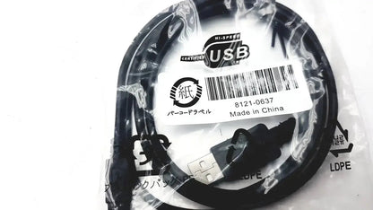 Black usb 3.0 cable hi-speed certified in clear plastic packaging for genuine hp cc543b smartcard niprnet solution