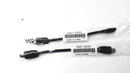 Black usb-a to micro-usb charging cable with model labels and made in china for genuine hp cc543b smartcard niprnet solution
