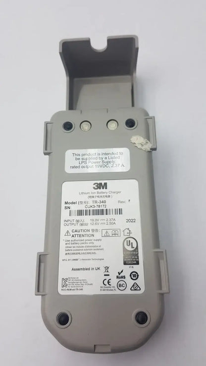 Genuine Original OEM 3M TR-340 TR340 Lithium Ion Battery Charger - Cradle
