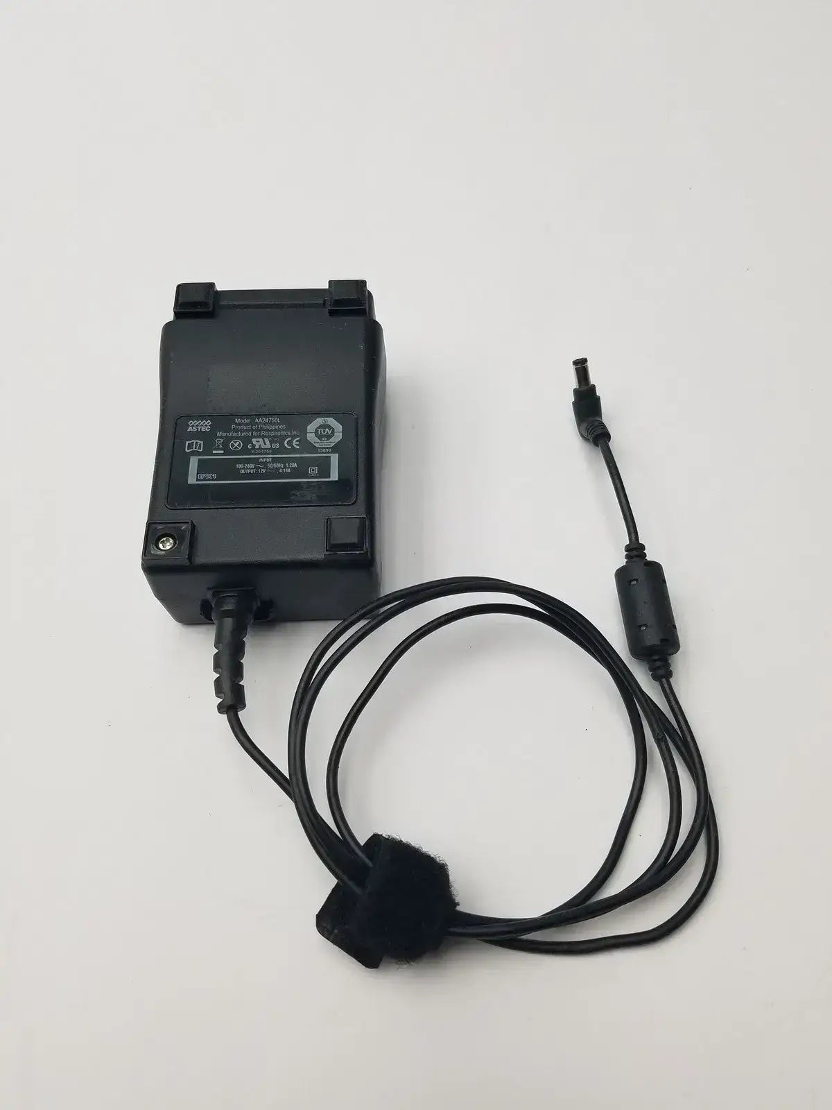 Genuine Respironics AC Power Supply Cord Adapter AA24750L 1015642 12V - 4.16A
