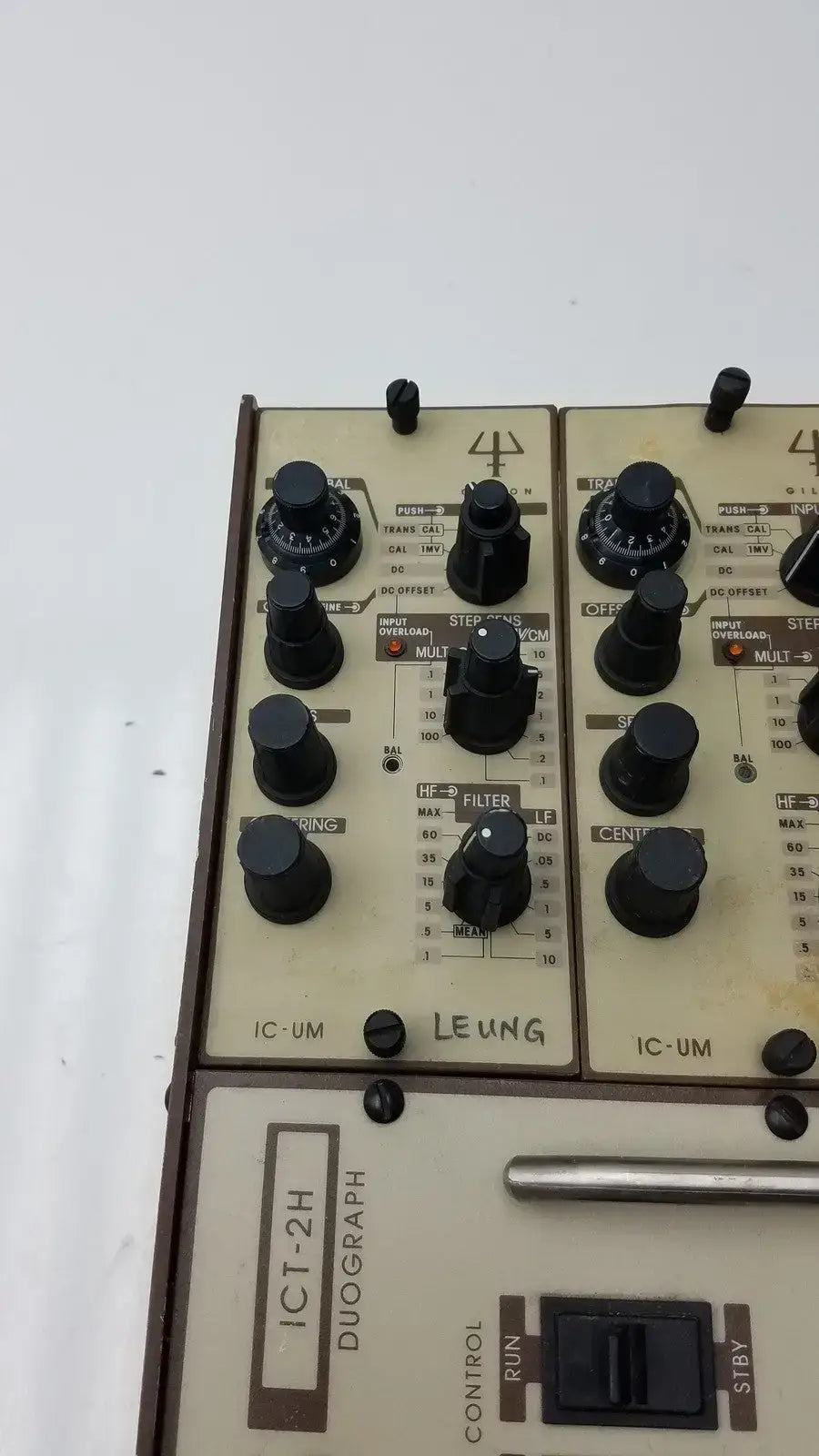 Gilson Medical Electronic ICT-2H Duograph - Recorder
