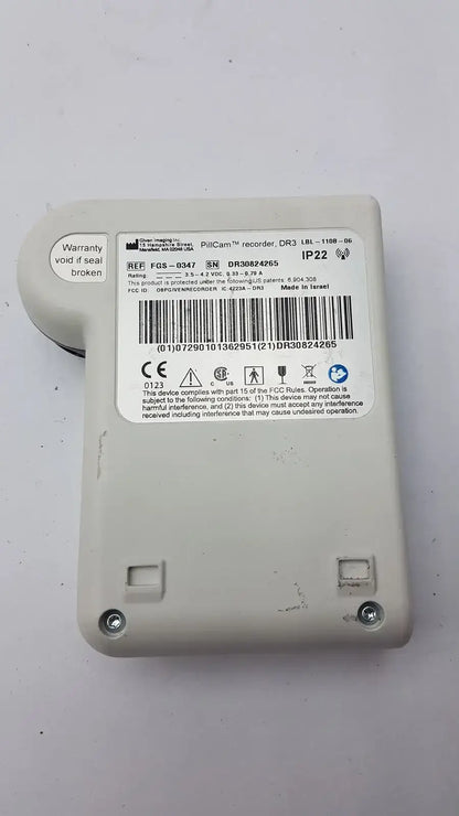 Given Imaging FGS-0347 Pillcam Data Recorder DR3 - Capsule Endoscopy