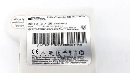 GIVEN IMAGING FGS-0347 PillCam Recorder DR3 LBL-1108-05 - SN DR30818428 - Capsule Endoscopy