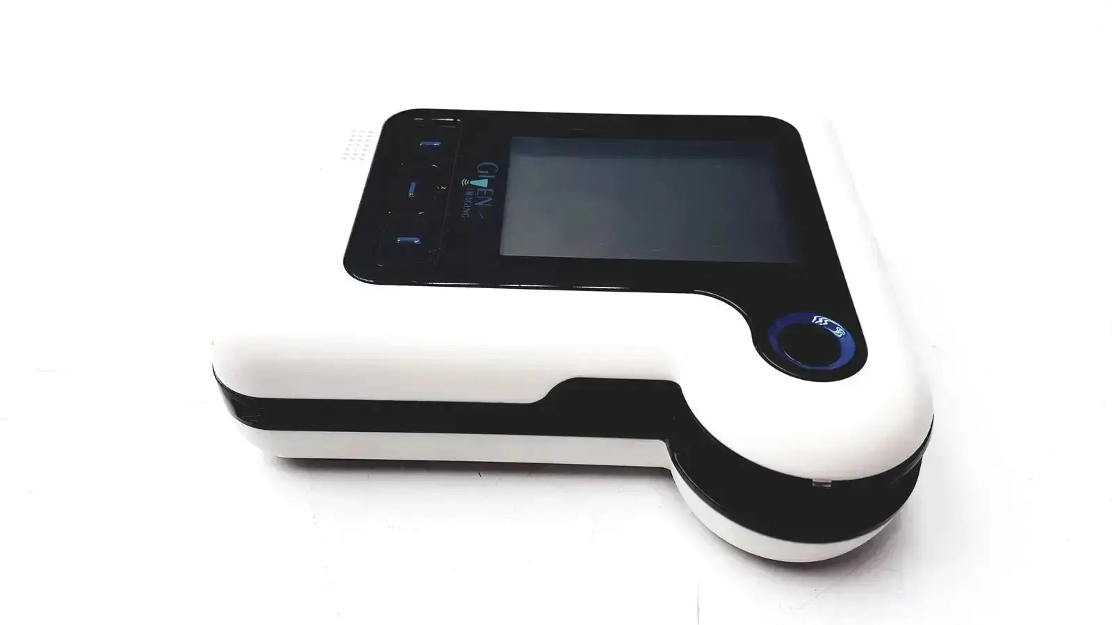 Black and white handheld given imaging pillcam recorder dr3 with touchscreen and gemini branding on the bezel
