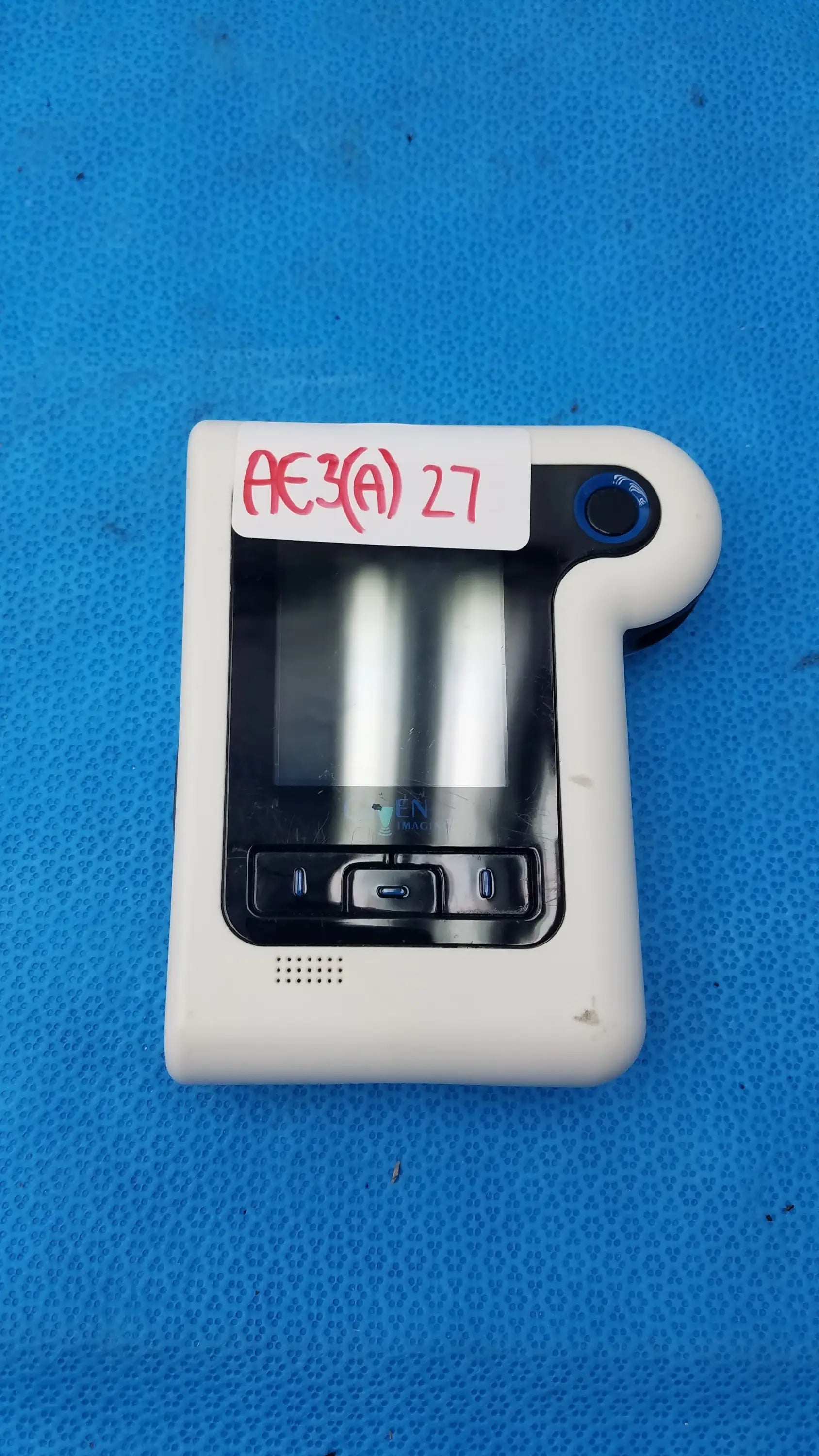 White plastic handheld Given Imaging PillCam Recorder DR3 with small screen and buttons for buy used medical equipment