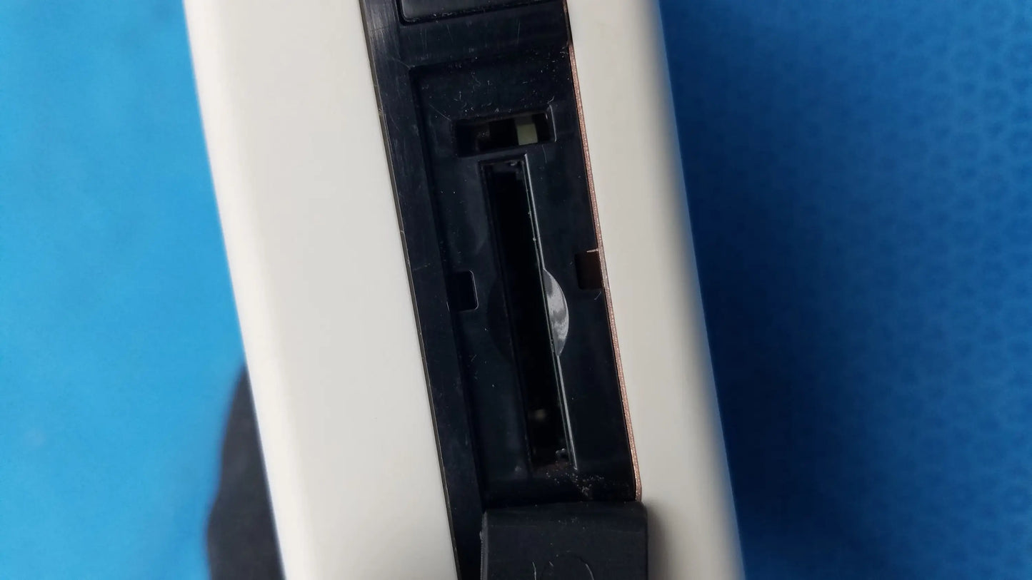 White plastic given imaging pillcam recorder dr3 with black internal slot and metallic component for buy used medical equipment
