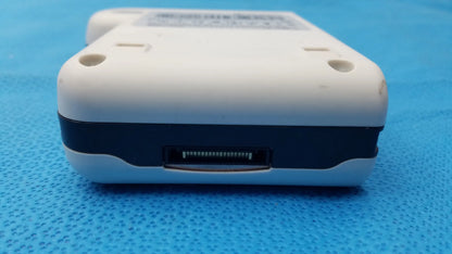 White plastic handheld given imaging pillcam recorder dr3 with black port and circular indentations for pre owned medical equipment sale