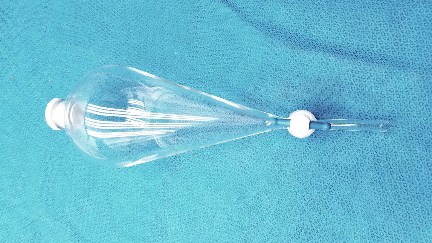 Glass Separatory Funnel with Stopper – Borosilicate Lab Glassware 1000 mL