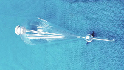 Glass Separatory Funnel with Stopper – Borosilicate Lab Glassware 1000 mL