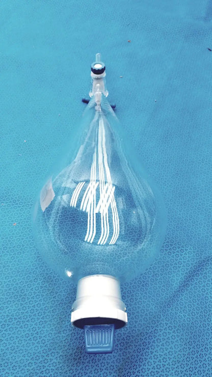 Glass Separatory Funnel with Stopper – Borosilicate Lab Glassware 1000 mL