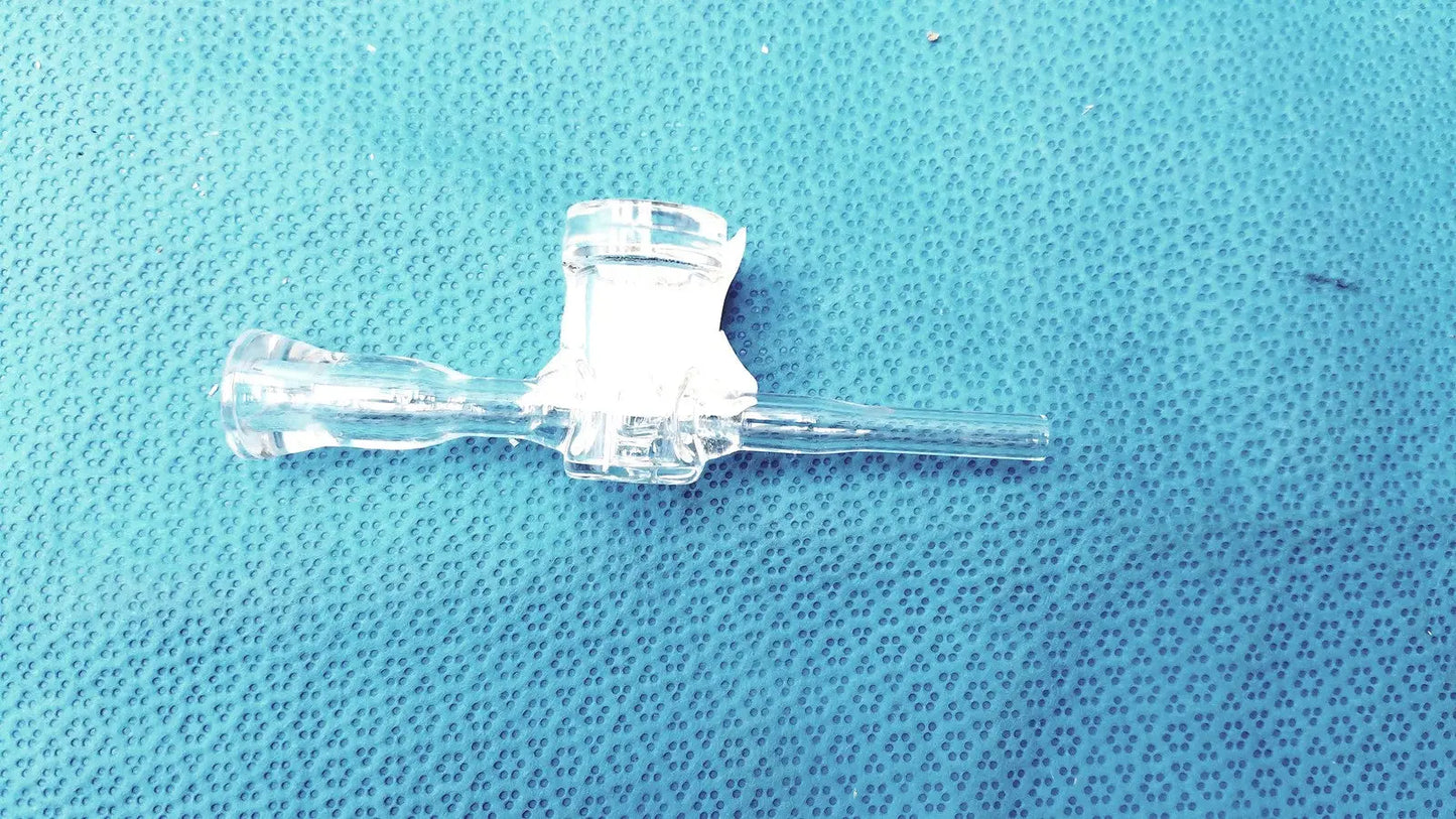 Glass Stopcock Valve Adapter – Unbranded Borosilicate Lab Control Joint Fitting
