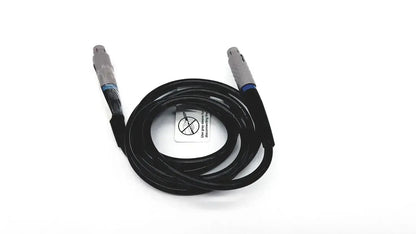 Black coiled glideScope connector cable 0600-0237 with gray and blue connectors for pre owned medical equipment sale