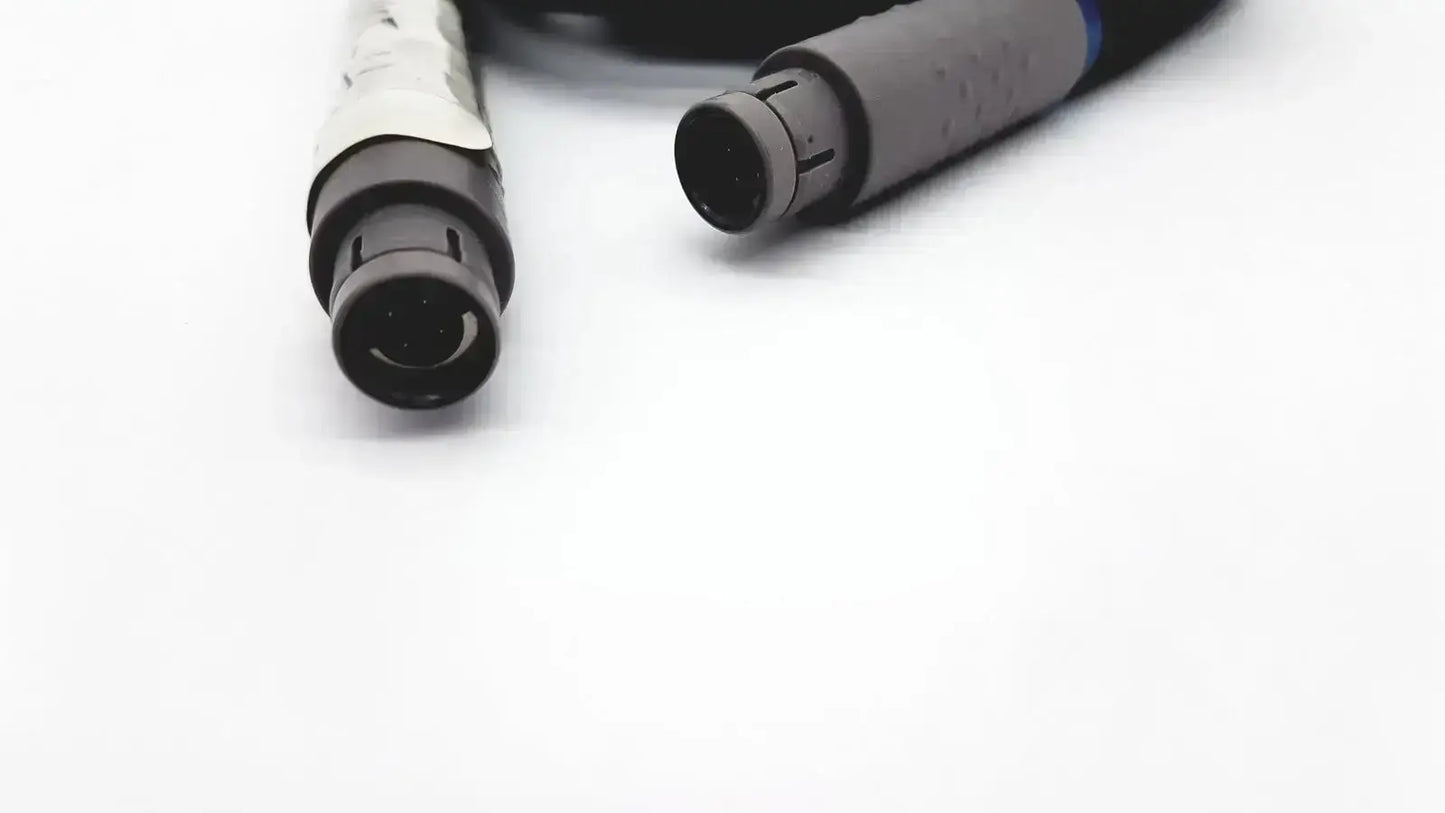 Glidescope 0600-0237 GS connector cable black and gray industrial-grade ribbed design used medical equipment for sale