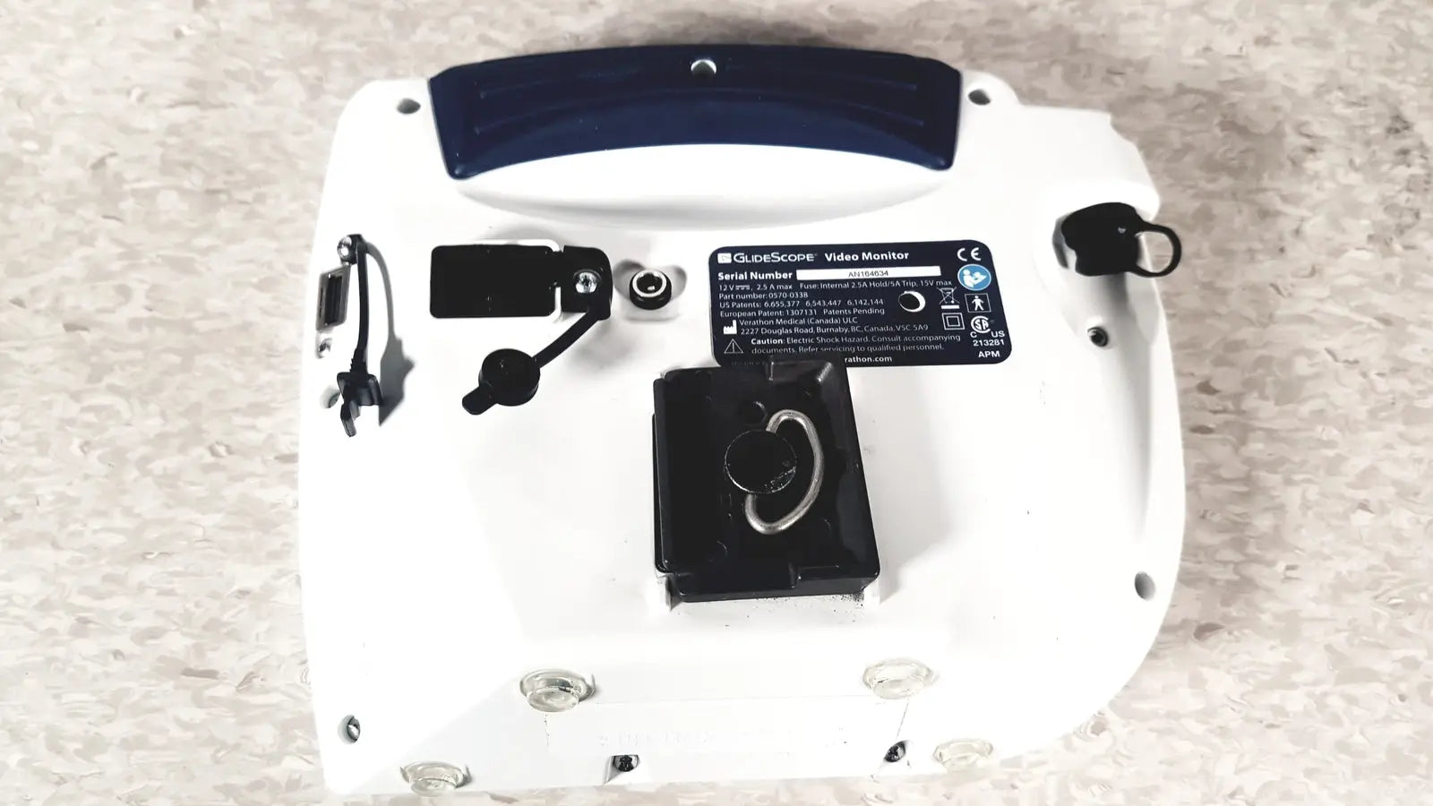 Glidescope Video Monitor Serial No: AN164634 - Laryngoscope