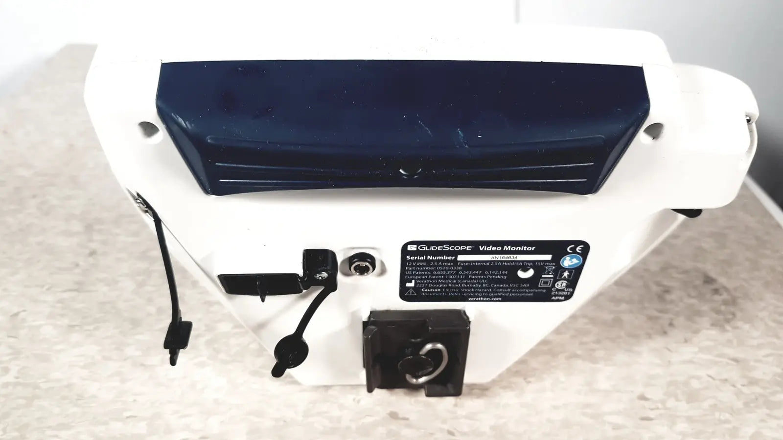 Glidescope Video Monitor Serial No: AN164634 - Laryngoscope