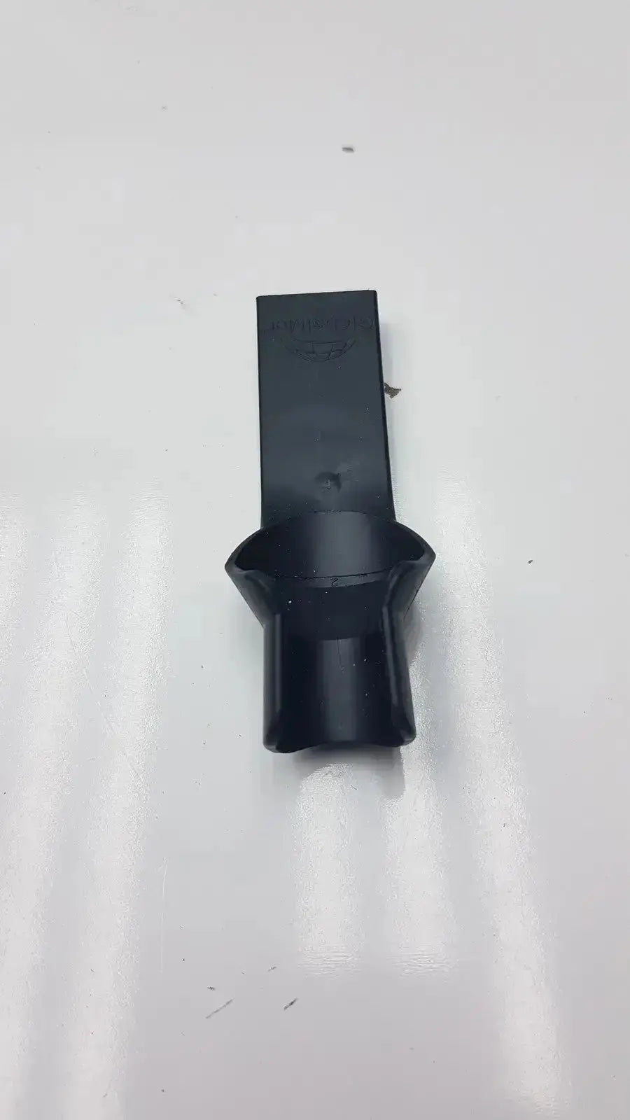 Black plastic car air intake adapter with rectangular top and cylindrical base for globalmed total exam ke018257 hd 1080p camera