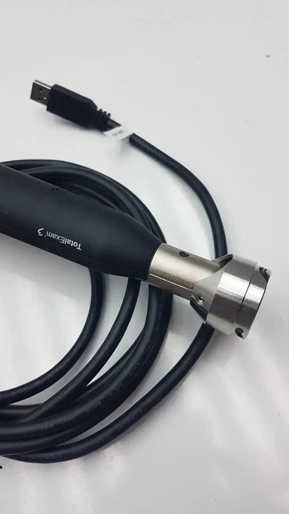 Black and silver globalmed total exam ke018257 hd 1080p camera endoscope with coiled cable and usb connector