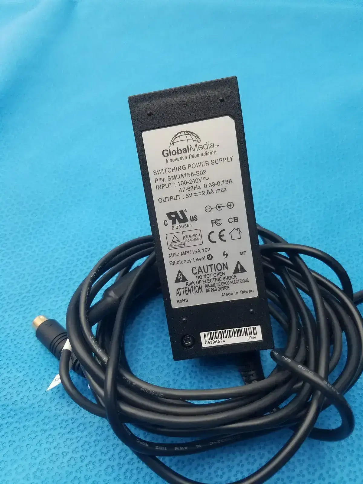 GlobalMedia TotalExam Telemedicine Camera with Power Supply
