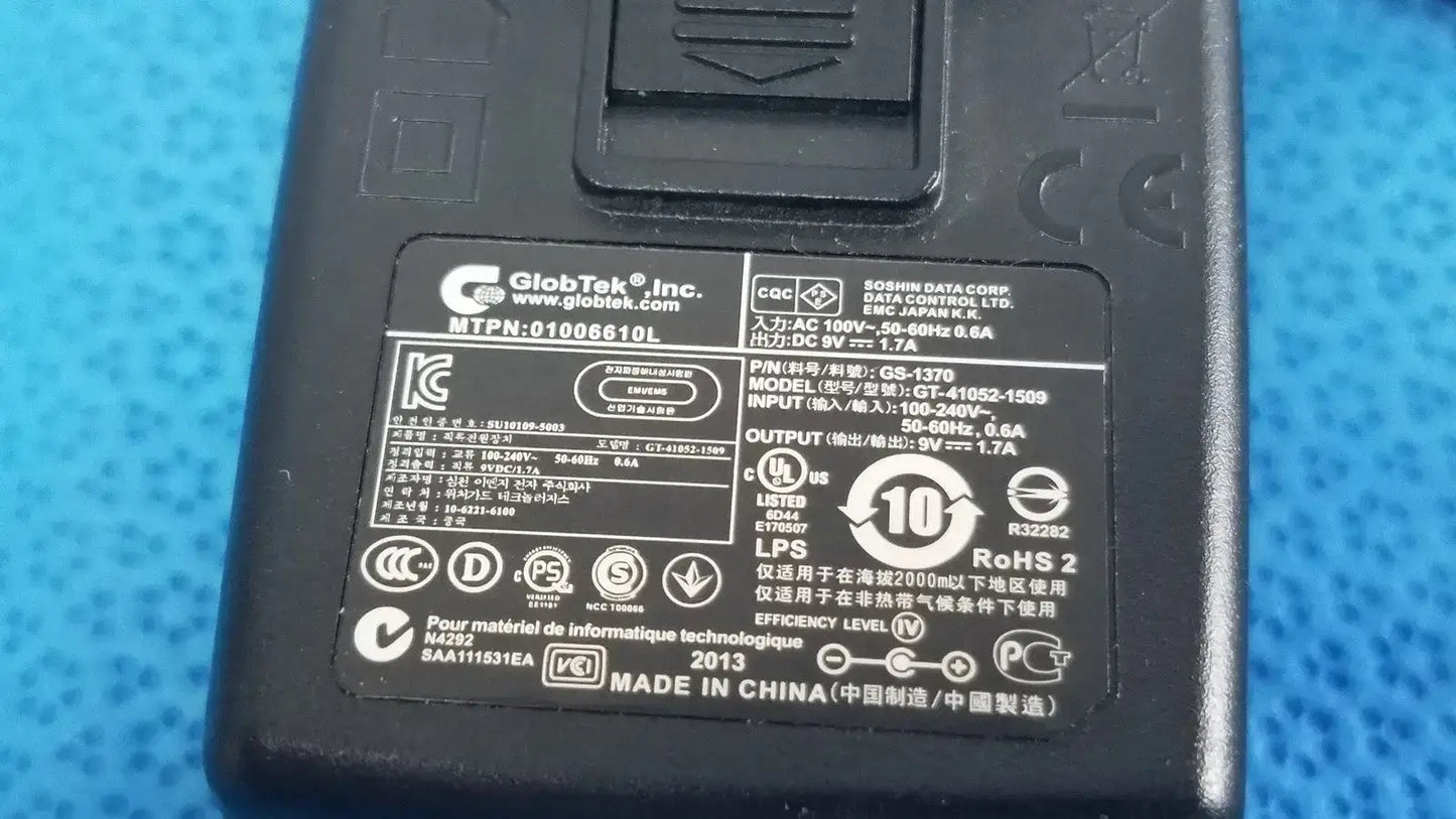 Globtek GT-41052-1509 AC / DC Adapter Charger - Power