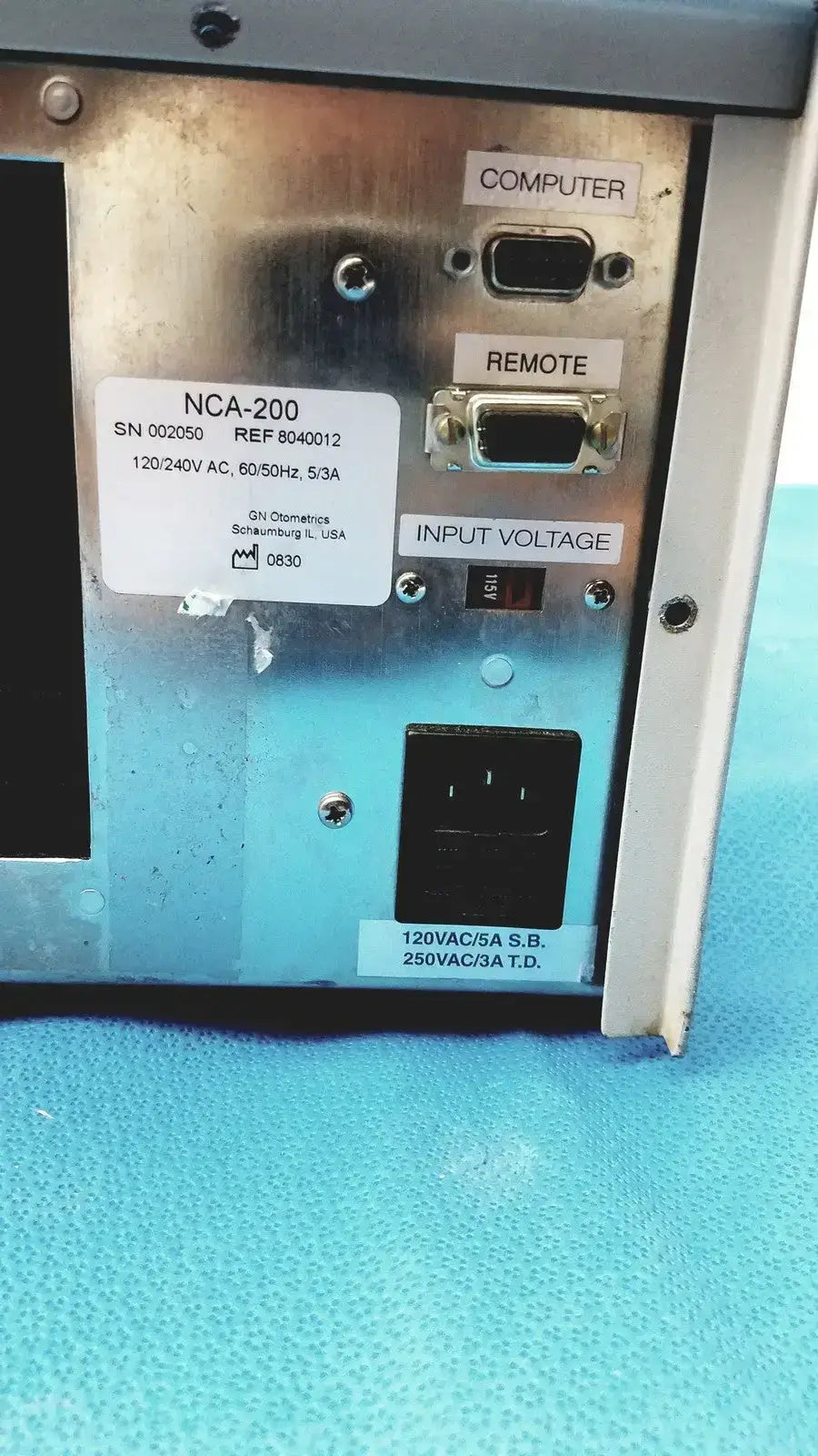GN Otometrics ICS Chartr NCA-200 Air Caloric Stimulator