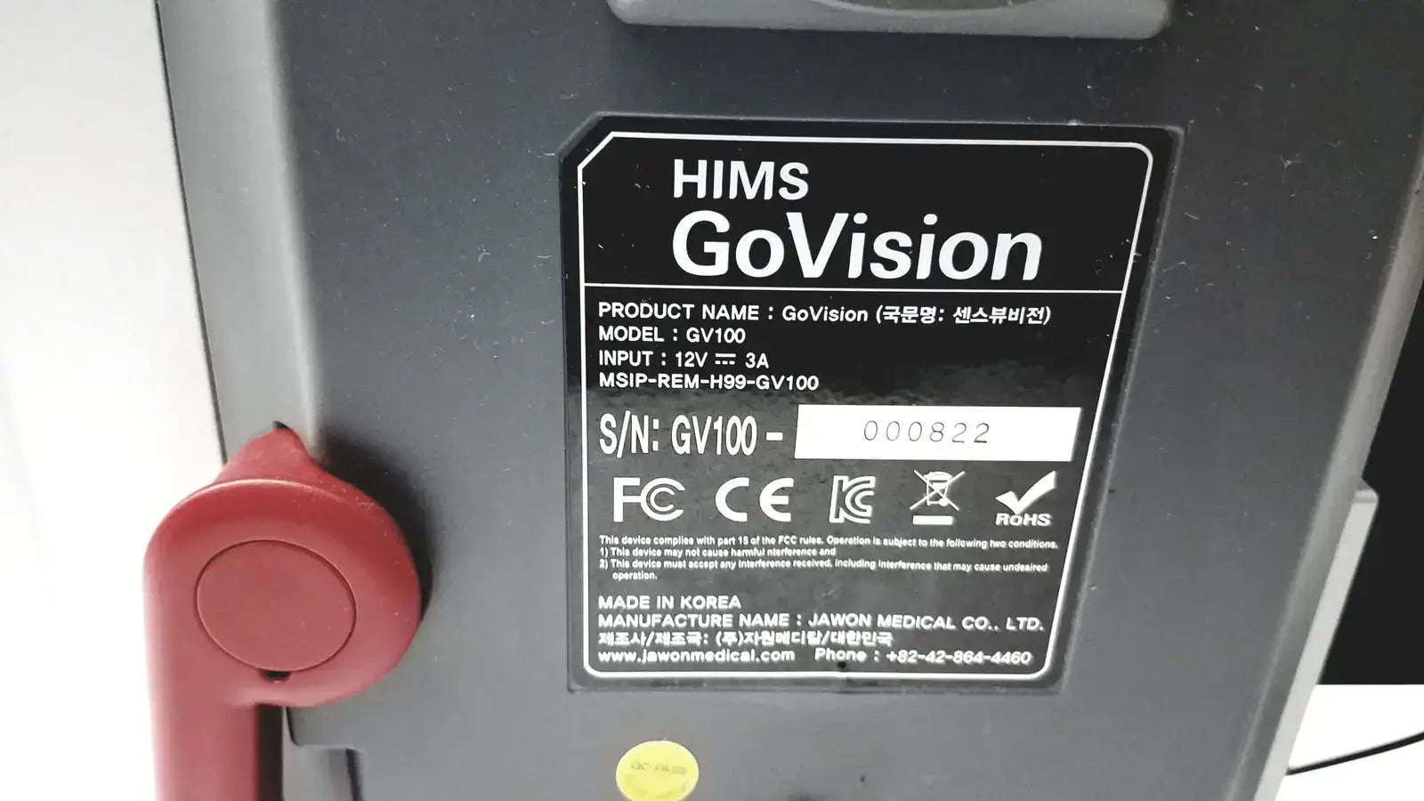 GoVision GV100 Portable Electronic Video Magnifier