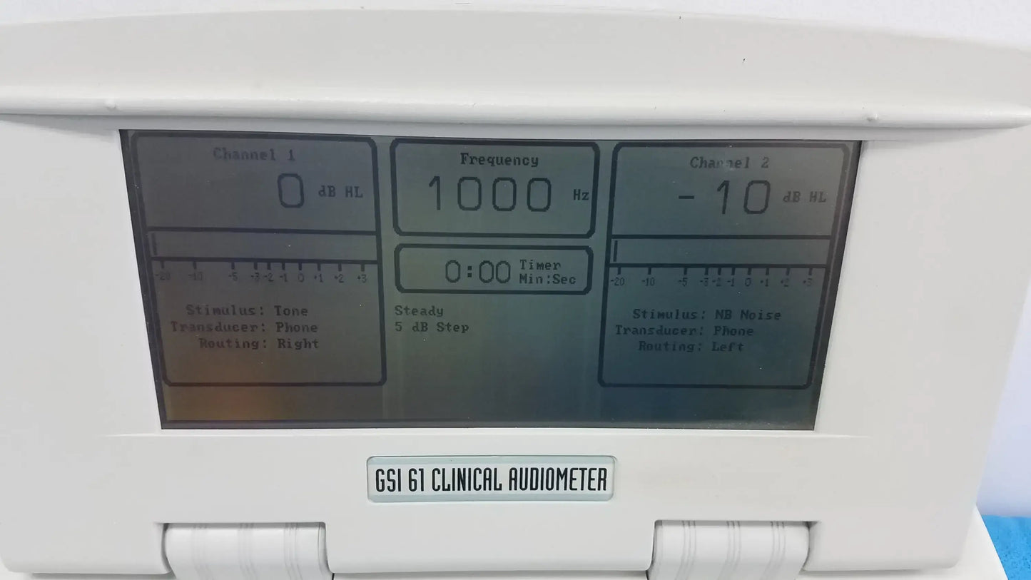 Grason Stadler GSI 61 Clinical Audiometer Ref 1761-97XX
