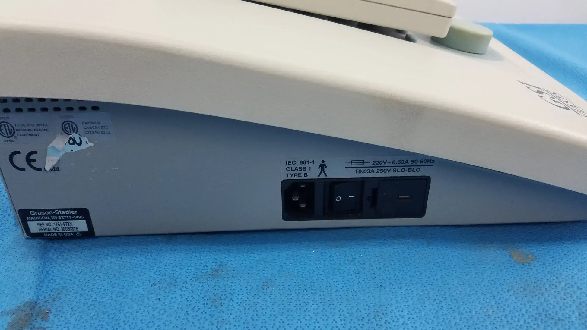 Grason Stadler GSI 61 Clinical Audiometer Ref 1761-97XX
