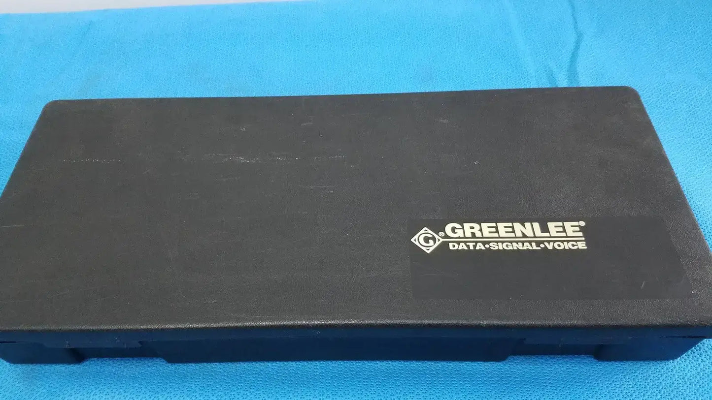 Greenlee Modular Crimper Punch Down Tool Kit Data Network Install Case