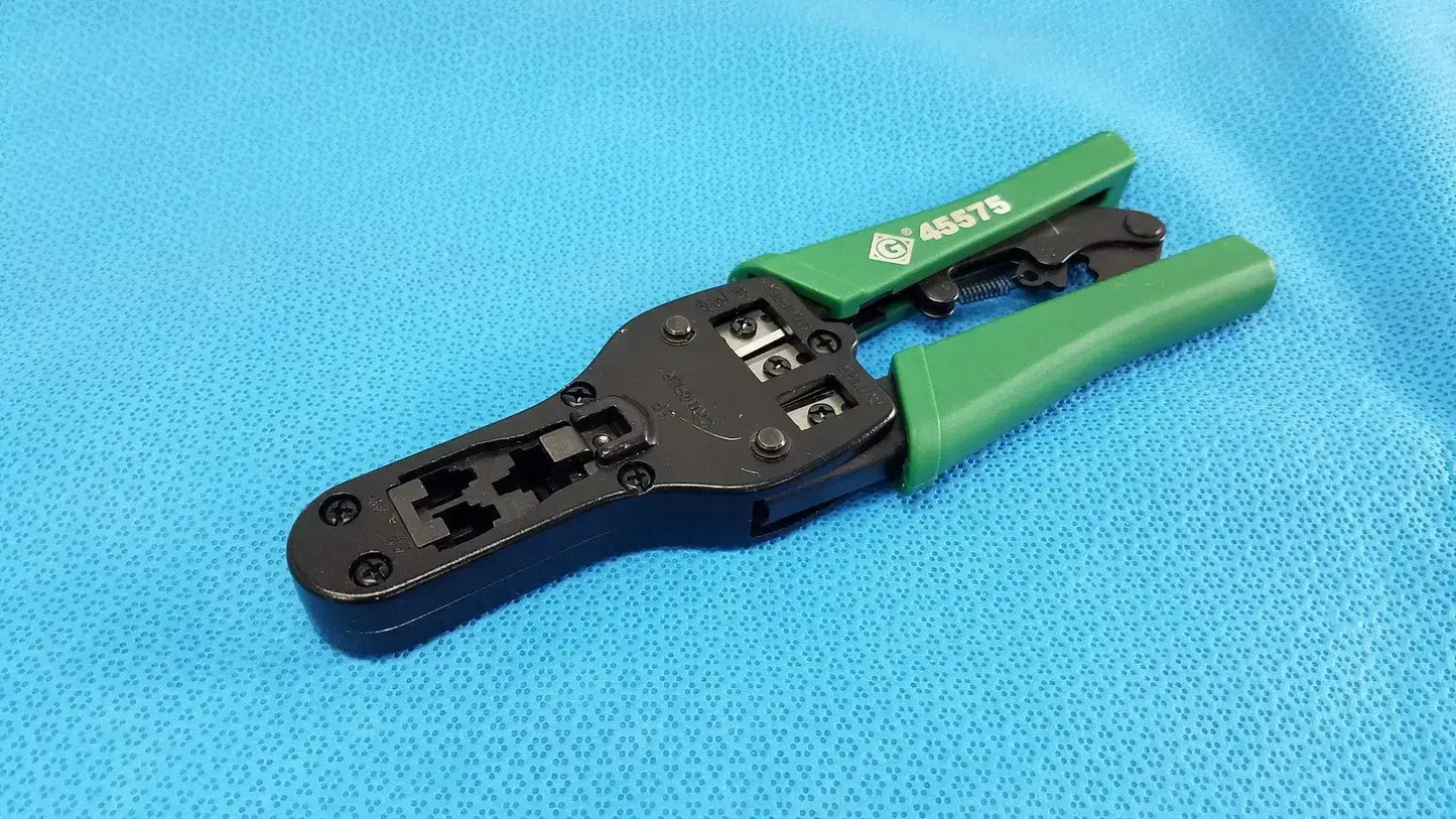 Greenlee Modular Crimper Punch Down Tool Kit Data Network Install Case