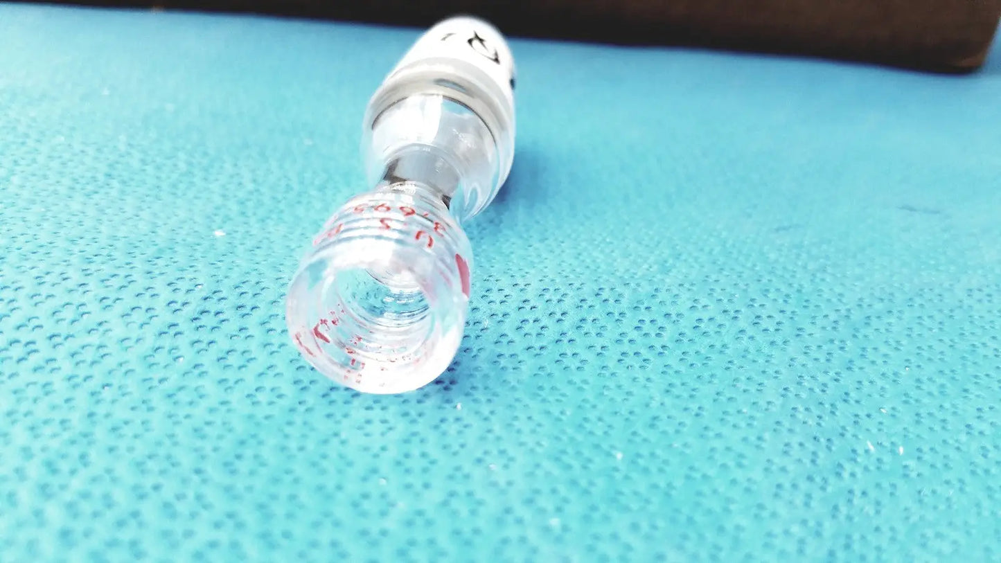 Ground Glass Cone to Rubber Tubing Connector Lab Joint