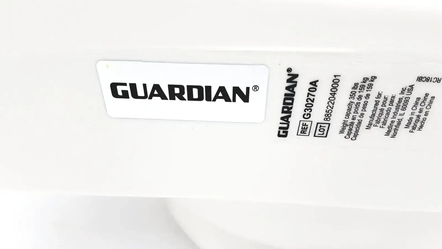 Guardian Locking Elevated Toilet Seat With Padded Arms G30270A