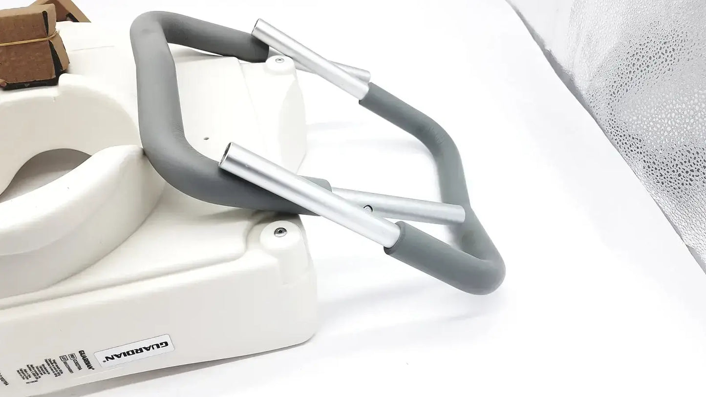 Guardian Locking Elevated Toilet Seat With Padded Arms G30270A