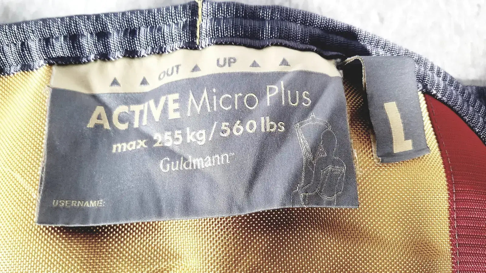 Guldmann Active Micro Plus Max 255kg/560 lbs Size Large - Patient Lifting Sling